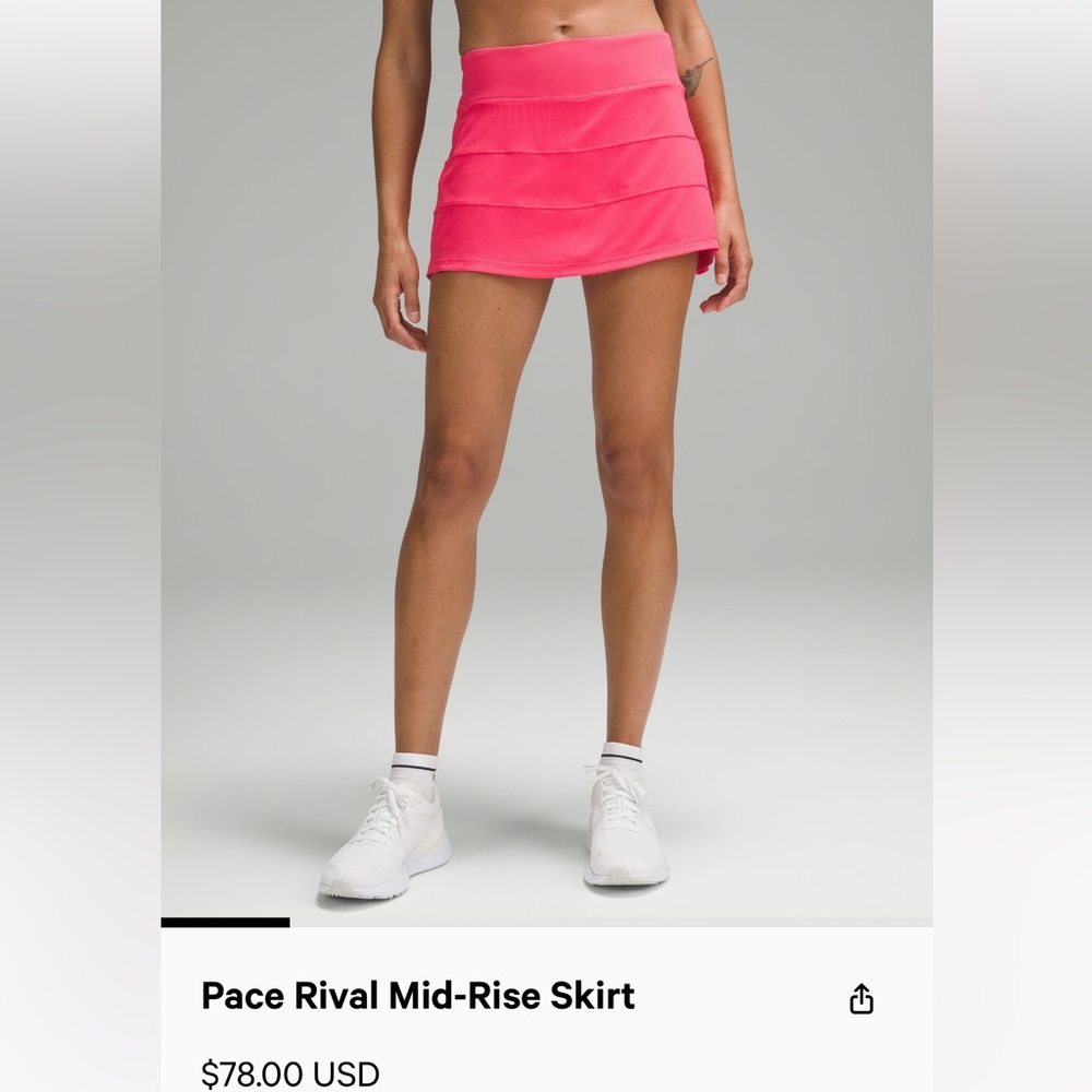 Women’s Lululemon Pace Rival Skirt
